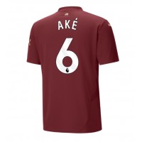 Manchester City Nathan Ake #6 Replica Third Shirt 2024-25 Short Sleeve